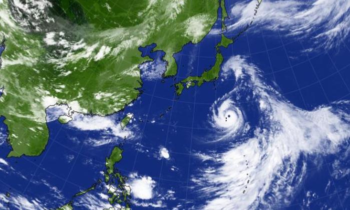 七号台风实时路径图卫星云图 超强台风“兰恩”或将登陆日本本州