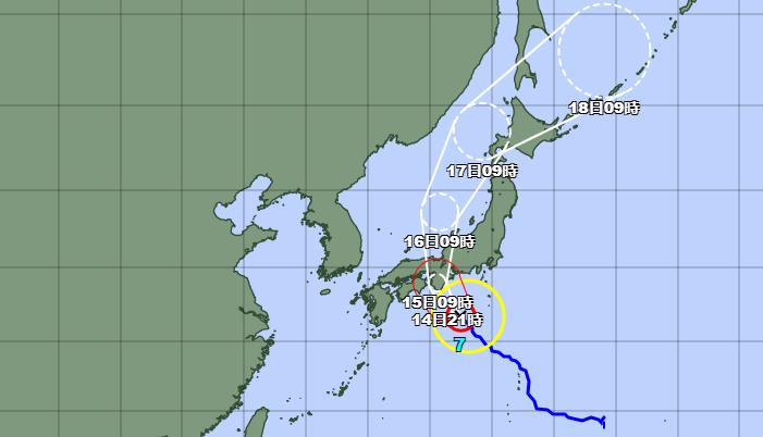 2023年日本台风最新消息 台风兰恩或于明日登陆日本