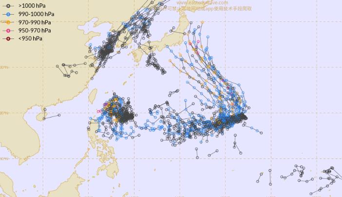 台风路径实时发布9号台风路径图 台风苏拉或将生成