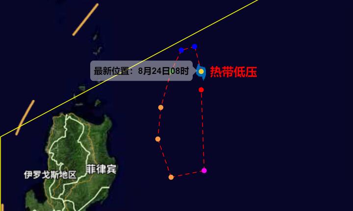 今年第9号台风要来了 菲律宾以东洋面热带低压生成