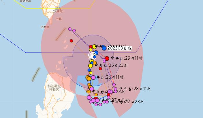 杭州台风网9号台风路径图 28日前后“苏拉”开始影响杭州