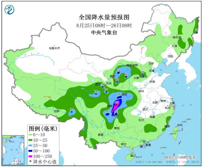 四川重庆部分地区将有大暴雨 或将迎来华西秋雨