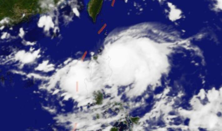 台风苏拉实时路径图发布消息 第9号台风苏拉加强为台风级
