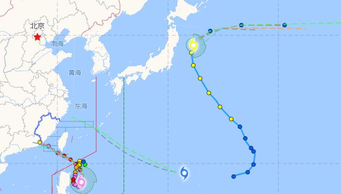 温州台风网台风实时路径图2023 台风海葵生成未来或来我国华东