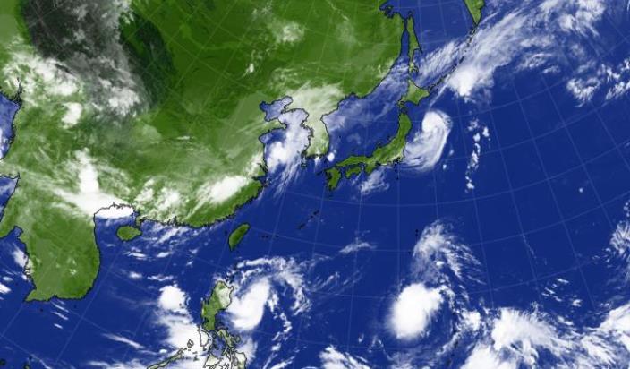 11号台风海葵卫星云图最新实况 2023年11号台风云图追踪