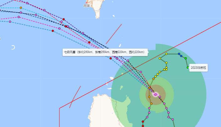 9号台风路径温州网实时发布系统 “苏拉”31日早晨将移入南海东北部海面