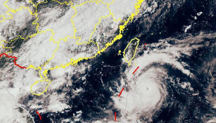 2023年第11号台风最新高清卫星云图分析:“苏拉”台风眼浑圆未来将达超强台风