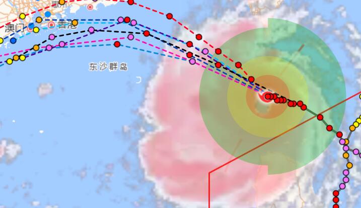 台风苏拉登陆广东哪里 台风苏拉把广东海岸线描了一遍