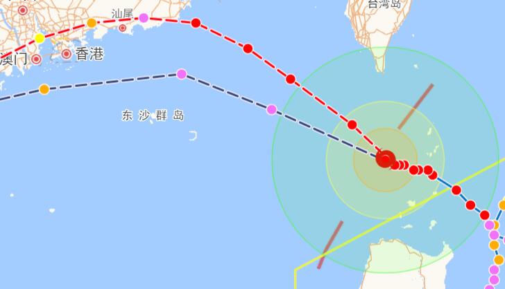 2023年台风苏拉最新消息 台风苏拉趋向广东海面