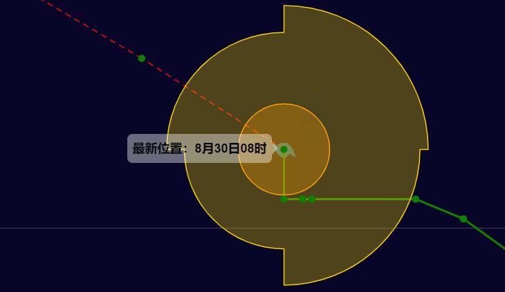 第11号台风海葵实时路径图发布系统 台风“海葵”增强或超预期