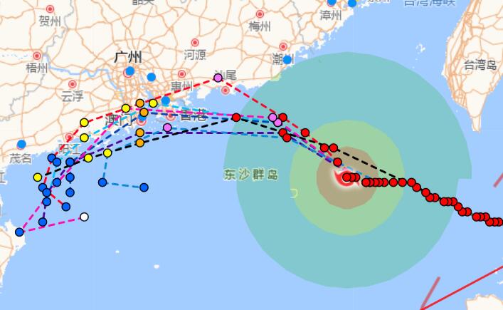 17级台风苏拉来袭影响广东 广东防风应急响应提升至II级