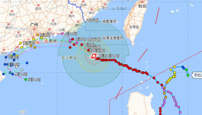 福建台风网最新消息9号台风 防御台风“苏拉”福建漳州海域客渡船全线停航