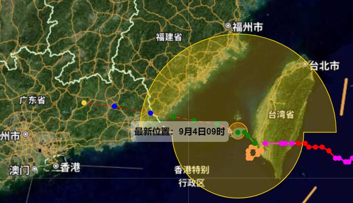 湖南台风网第11号台风最新消息今天 台风海葵外围云系将影响湖南