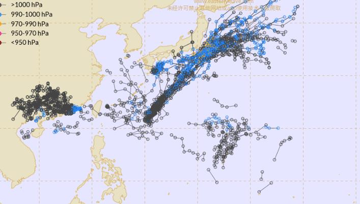 2023年第13号鸳鸯未来路径预测图 最新十三号台风路径趋向分析图