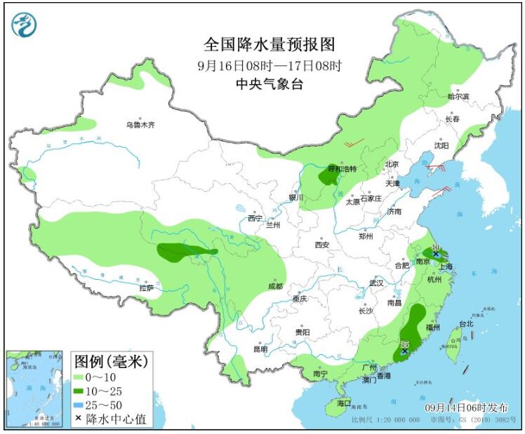 安徽浙江等地有强降雨天气 冷空气影响西北新疆等地降温降雨