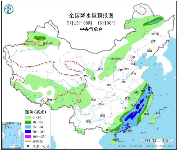 江苏上海等地有大到暴雨 四川江汉等地有强降雨天气