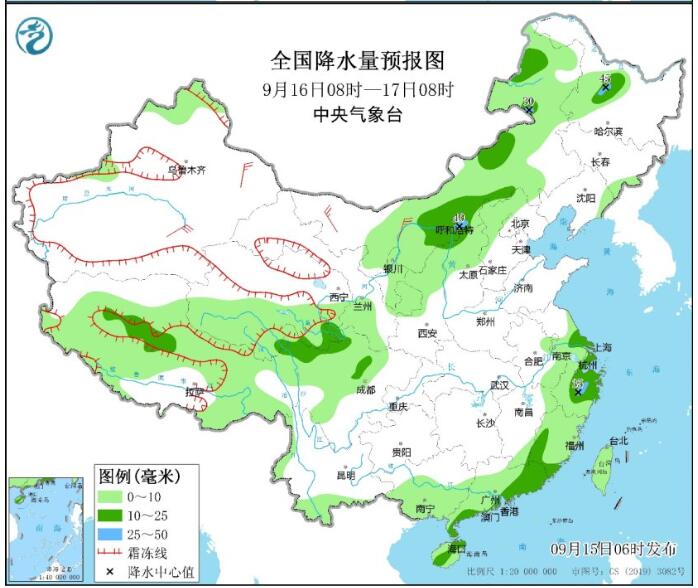 江苏上海等地有大到暴雨 四川江汉等地有强降雨天气