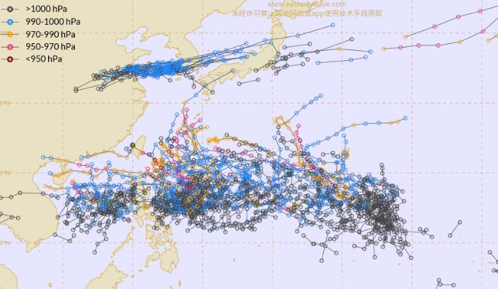 14号台风最新消息2023实时路径图 台风小犬未来10天生成？