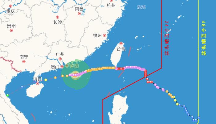 海南台风路径实时发布系统 14号台风 “小犬”会影响海南吗