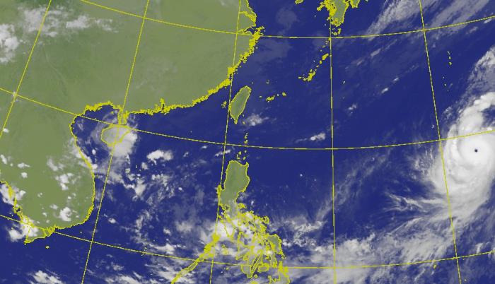 2023年台风布拉万高清云图汇总 15号台风卫星云图今日更新