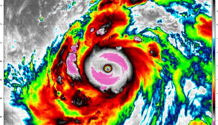 2023年台风布拉万高清云图汇总 15号台风卫星云图今日更新