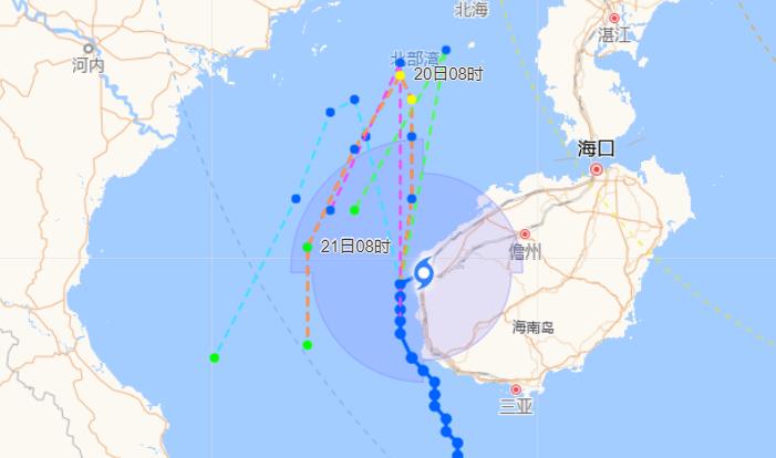 广西台风2023最新消息今天 南宁北海等地局地将有特大暴雨