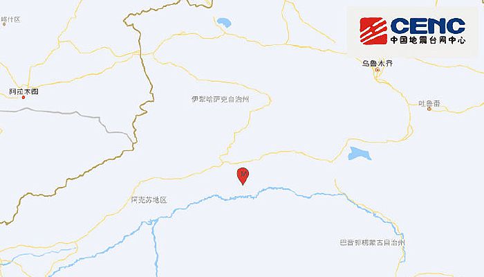 4月17日新疆地震最新消息：阿克苏地区库车市发生3.0级地震