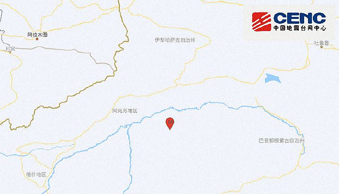 新疆地震最新消息：阿克苏地区沙雅县发生3.2级地震