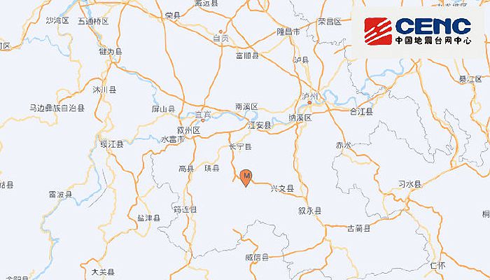 6月28日四川地震最新消息：宜宾市长宁县发生3.1级地震