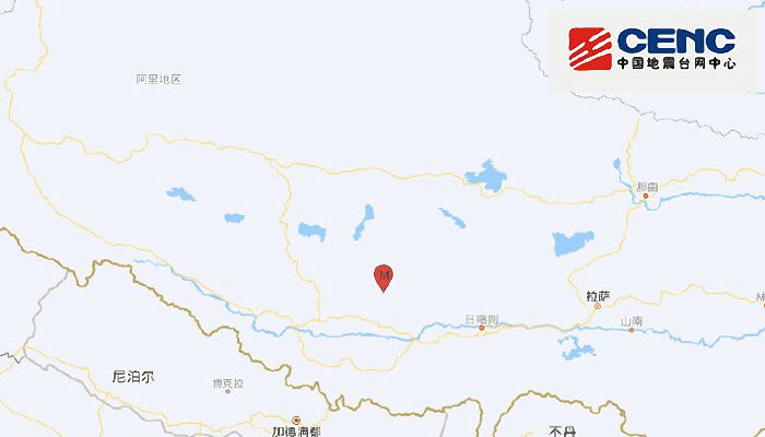 7月11日西藏地震最新消息：日喀則市昂仁縣發(fā)生3.0級(jí)地震