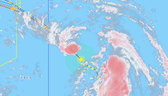 台风贝碧嘉会影响江苏吗 江苏台风贝碧嘉最新消息路径图分析