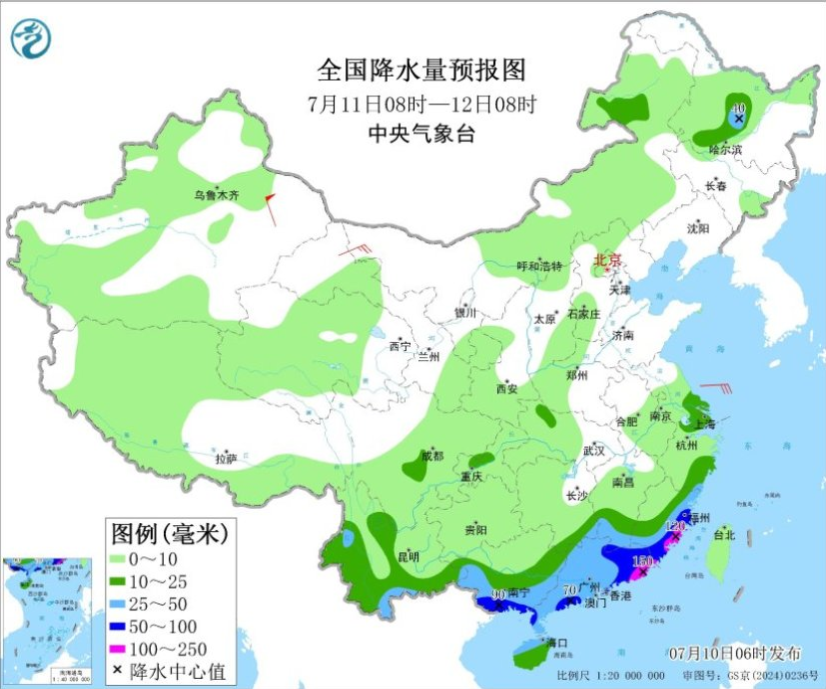 “丹娜丝”停编后 多地仍遭强降雨侵袭