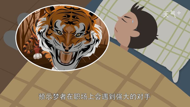 梦见老虎是什么意思