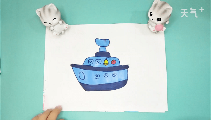 儿童画船的简笔画 儿童画船的画报