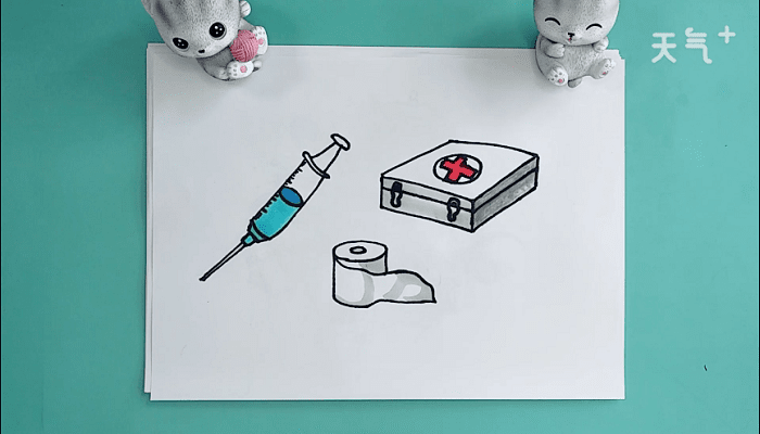 医药用品简笔画怎么画图片