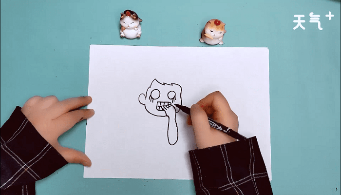 害怕的表情包简笔画 害怕的表情包简笔画画报