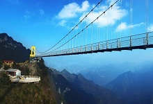1980米，全国最高海拔玻璃桥就在四川！你怕了吗？