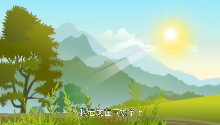 秋老虎是什么意思