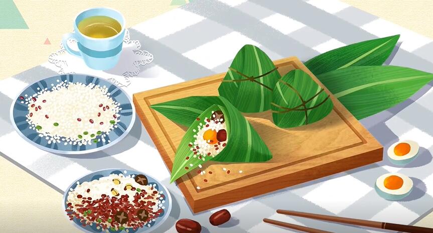端午节必吃的9种食物:粽子/黄鳝/打糕/鸭蛋/艾馍馍/茶蛋/大蒜蛋/煎堆/黄酒