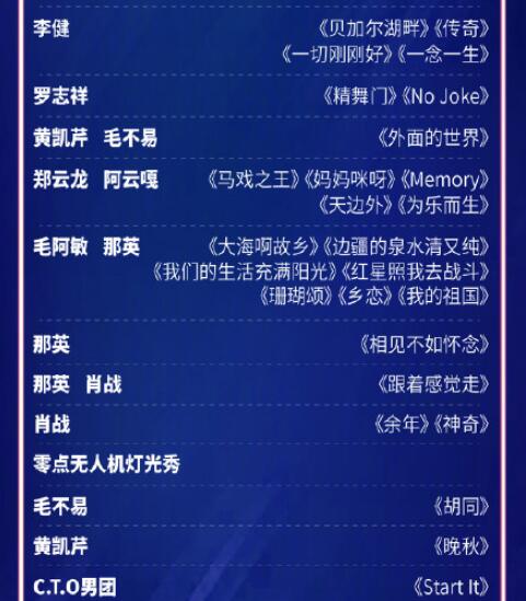 2020东方卫视跨年节目单出来了李现跨年首秀肖战再唱金曲