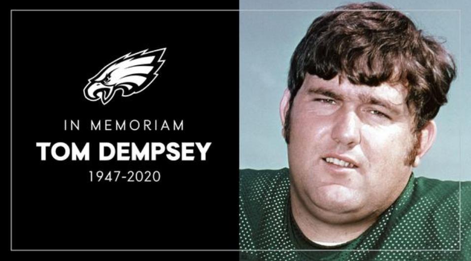 NFL传奇新冠去世 汤姆·邓普西逝世享年73岁