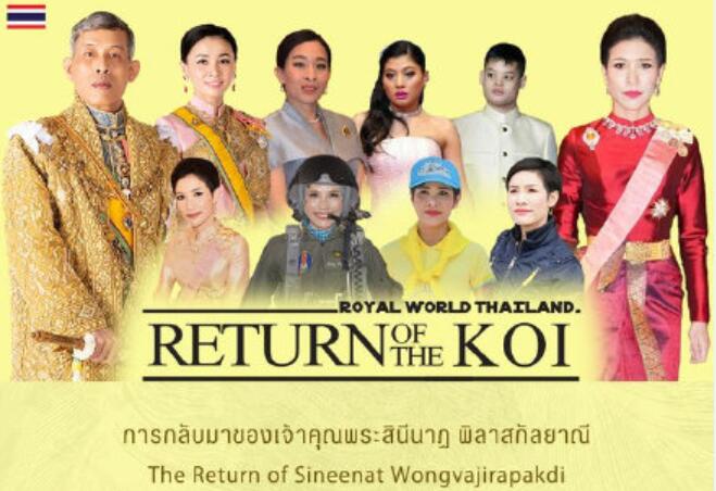 泰国国王恢复诗妮娜王室头衔是怎么回事 泰国国王恢复诗妮娜王室头衔事情始末