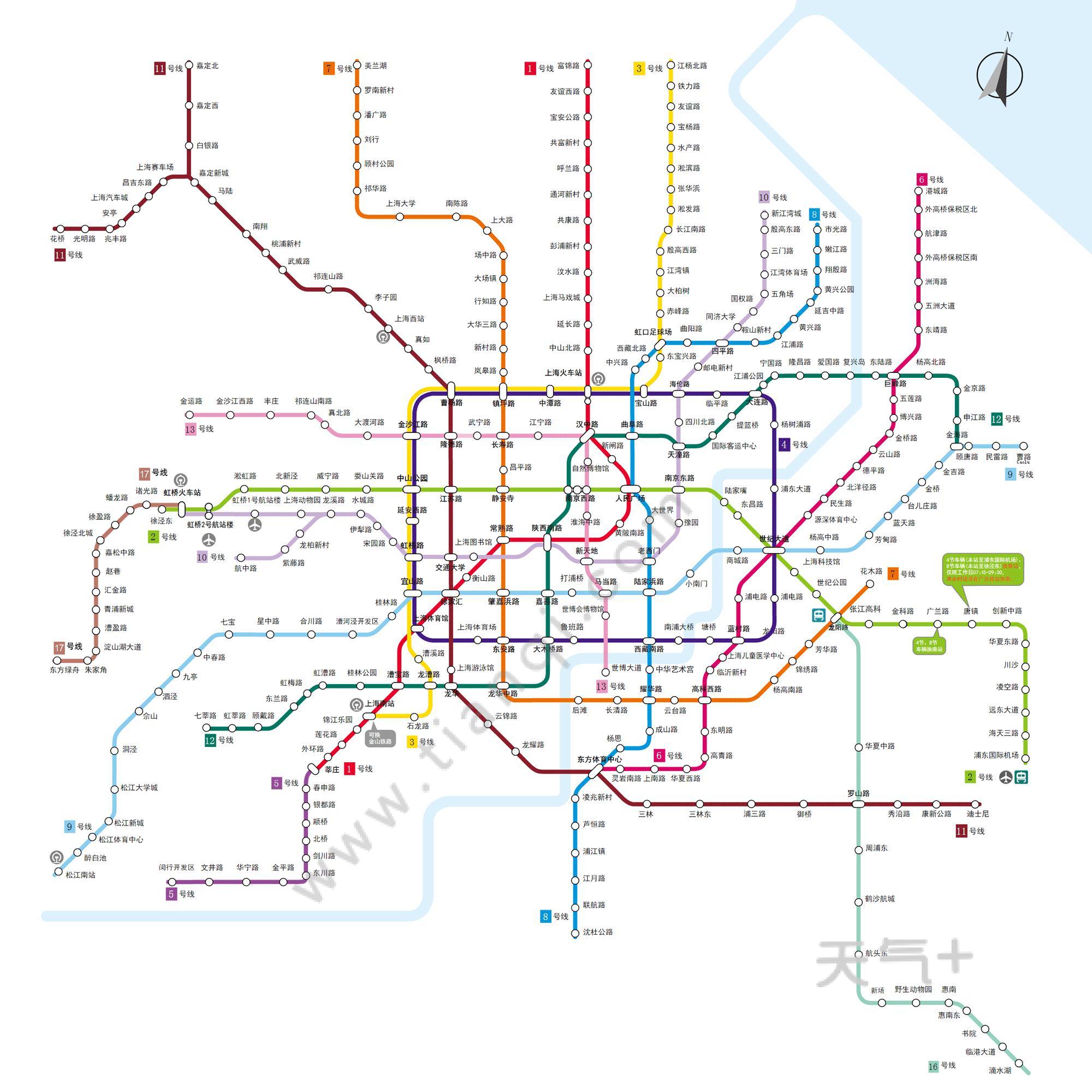 上海市1号线线路图图片