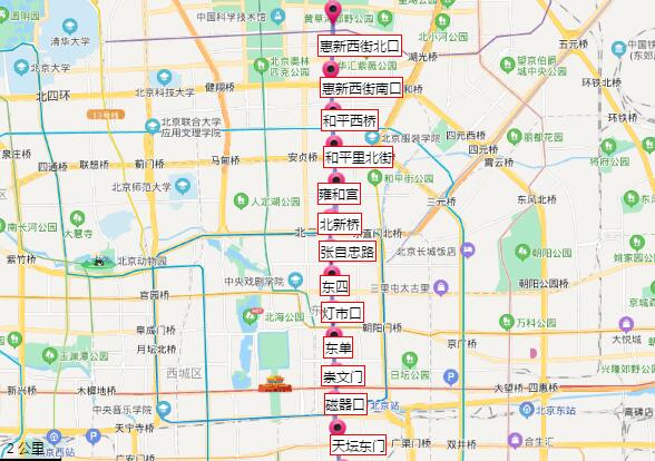 2021北京地铁5号线路图北京地铁5号线站点图及运营时间表