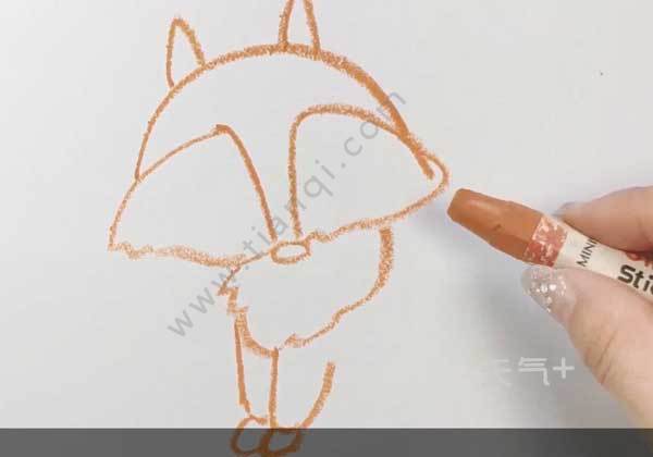 如何画松鼠的简笔画 画简单的松鼠