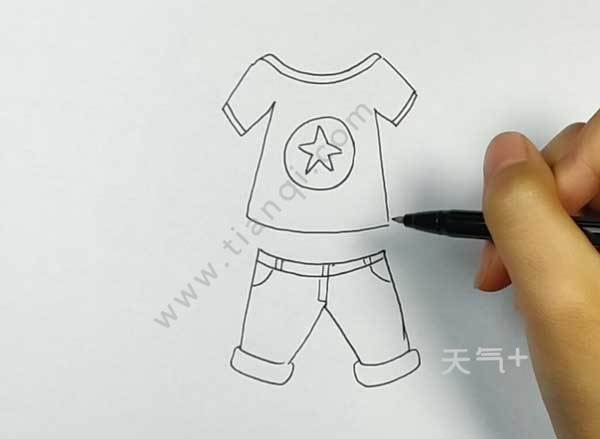 儿童衣服怎么画 儿童衣服简笔画