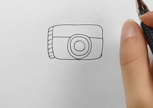 儿童画照相机怎么画照相机的画法