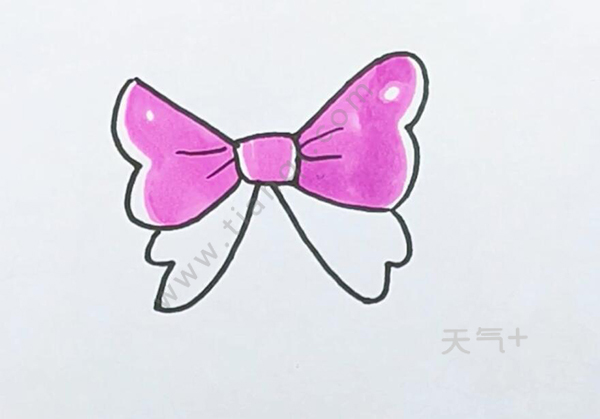 卡通领结怎么画卡通领结简笔画