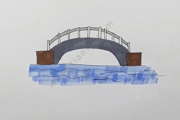 桥的简单画法 桥怎么画简单又漂亮