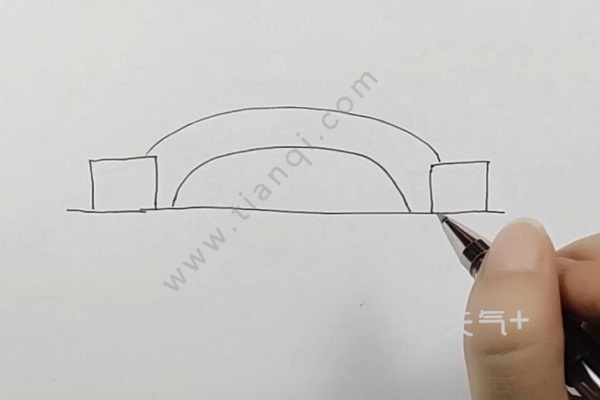 桥的简单画法 桥怎么画简单又漂亮